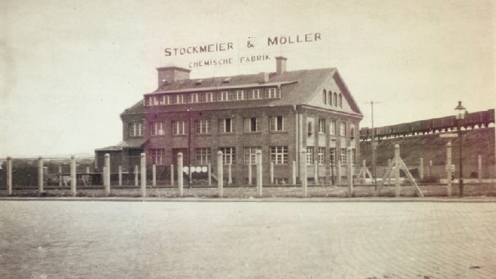 Historic picture of headquarters in Bielefeld Historic picture of headquarters in Bielefeld