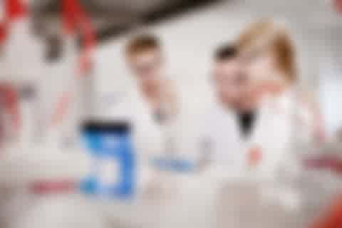 Drei Laboranten Drei Laboranten