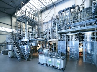 Solvent Recycling at RCN Recycling system RCN