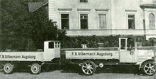 The first F. B. Silbermann truck