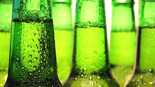 Green glass bottles Green glass bottles
