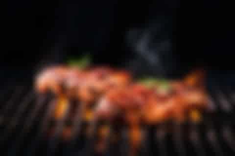 Steaks on grill Steaks on grill